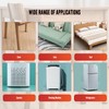 MroMax 60mm Diameter Round Self Stick Anti-scratch Felt Pads Furniture