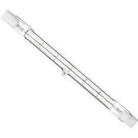 Satco S3496 1/Card 120V 300-Watt T3 R7S Base Light Bulb, Clear