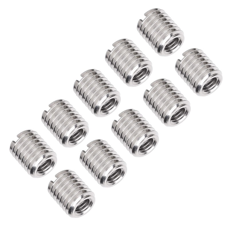 ViaGasaFamido Pack of 10 Insert Nut Reducing Repair M6X1.0 Inner