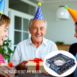 50th Birthday Man, Gifts for 50th Birthday Man, Birthday 50 Man, 50th Birthday Man, Gifts for Men 50th Birthday, 50th Birthday Man, Decoration 50th Birthday Man Blanket 150 x 130 cm