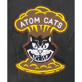 Unbranded Atom Cats large motorcycle style embroidered patch Fallout