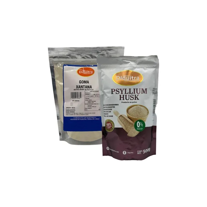 Goma Xantana Y Psyllium Polvo Keto 500 Gr C/u