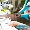 CYRUS 01017 Scissors, Stainless Steel Blades, Suitable for School and