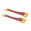 XT60 Parallel Battery Y-type Distribution Cables,1 Male to 2 Female