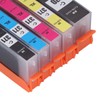 Ink Cartridge Set Large Capacity Clear Colorfast Printing Black Color