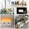 8 Pack Birch Logs for Fireplace Decor Crafts Versatile Unfinished