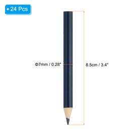 PATIKIL Dark Blue Colored Pencils Set,24 Pcs Oil Color Pencils Wooden Coloring Drawing Pencil for Artists Art Painting