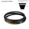 sourcing map A-67 Drive Belt 67 Inch Pitch Length Industrial