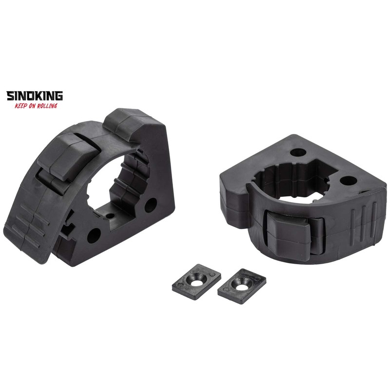 SINOKING Rubber Clamp for Securing Equipment from 1" to 1-1/2"