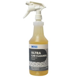 Detco ULTRA CAB CLEANER - Heavy Duty Cleaner for Cars, Trucks, & Vehicles, Interior Detailer for Seats, Carpets, Vinyl, Fabric, Leather, Upholstery, Headliner, & Dash, 32 Ounce Spray