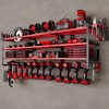 NattyDot 48" Large Power Tools Organizer Wall Mount,12 Drill Holder