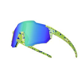 TTOAOKE Kids Sunglasses Youth Baseball Glasses for Sports & Cycling Lightweight Anti-Glare Softball Goggles for Boys & Girls (GF012)