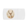 'Deer Stag with Flowers' Pill Box with Tablet Splitter (PI00031078)