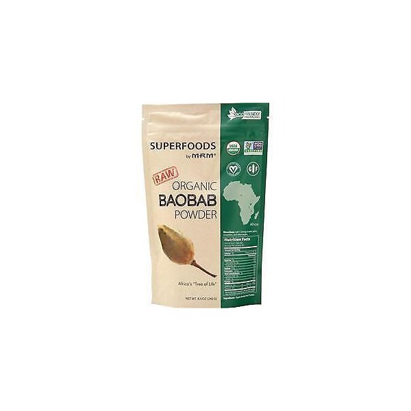 MRM Raw Organic Baobab Powder  8.5 oz