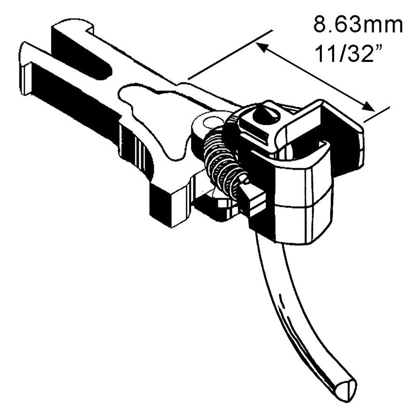 HO NEM 362 Coupler, 11/32" Center (2pr)