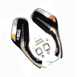 8mm Rear View Mirrors Scooter Moped GY6 50cc 150cc 250cc Roketa Taotao. Black