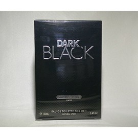 DARK BLACK BY DERAY COLOGNE FOR MEN 3.4 OZ / 100 ML EAU DE TOILETTE SPRAY