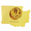 PinMart Washington Shape Flag Lapel Pin