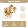 Sunflower Turkey Leaves Thanksgiving Table Runner, Harvest Fall Autumn Kitchen