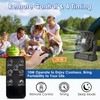 Battery Operated Fan, 20000mAh Rechargeable Camping Fan for Tent with
