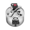 Pressure Cooker Stainless Steel Pressure Canner, 7L/6.35 Qt, 60Kpa Cookware