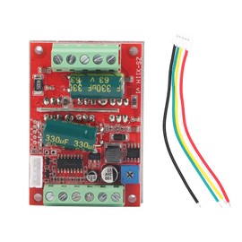 Tissting 12V 24V 48V PWM Brushless Motor Control, Motor Controller Full Chip Technology Forward-Reverse Brushless PWM-DC Electric Speed Module with Hall Controller for Motor
