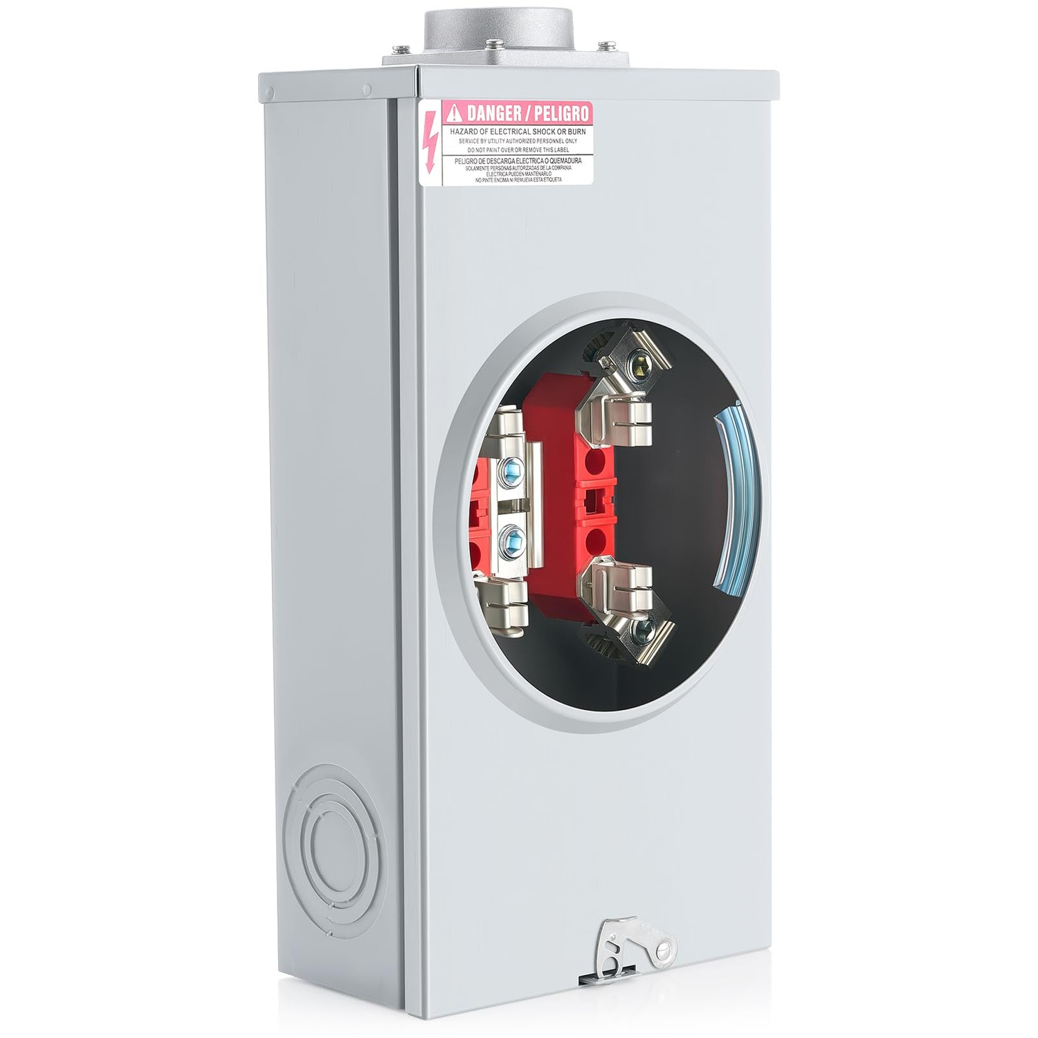 Relaxweex 200a, 5 Jaw Meter Base Meter Socket, 600v 1 Phase 3 Wire ...