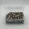decotacks® Silver Finish Upholstery Nails/Tacks 7/16in - 500 Pcs [Nickel/Silver