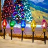 Novelty Lights 5 Light Jumbo LED C7 Multi Color Pathway