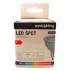 euroLighting LED Spotlight GU10 4000 K, 6.5 W Neutral White