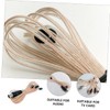 TEHAUX Fm Antenna Meters Indoor Antenna for Radio Stereo Receiver