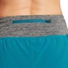 C9 Champion Women's 3.5" Knit Premium Running Shorts, Mermaid/Ebony Heather,