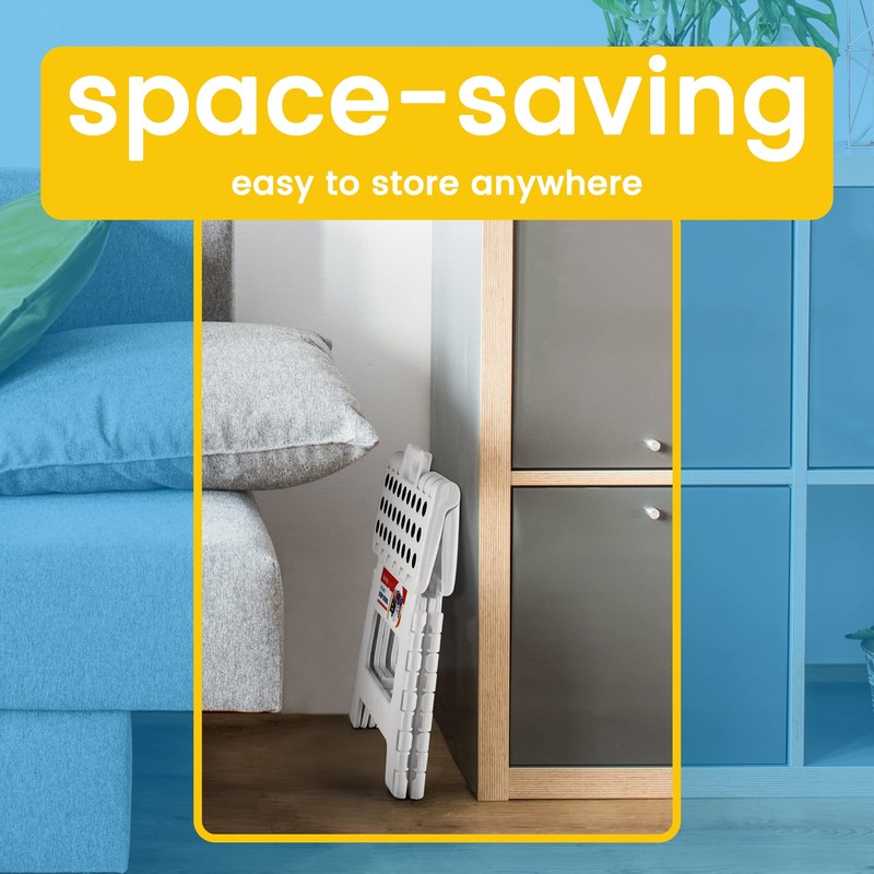 ACSTEP Folding Step Stool Portable Collapsible Plastic Step Stool 9