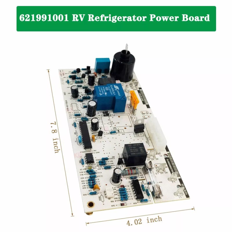 good_7204 For Norcold 621991001 2-Way Power Supply Refrigerator Circuit Board