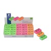 Staedtler Dust Free Erasers, Assorted Neon Colour (Pack of 50)