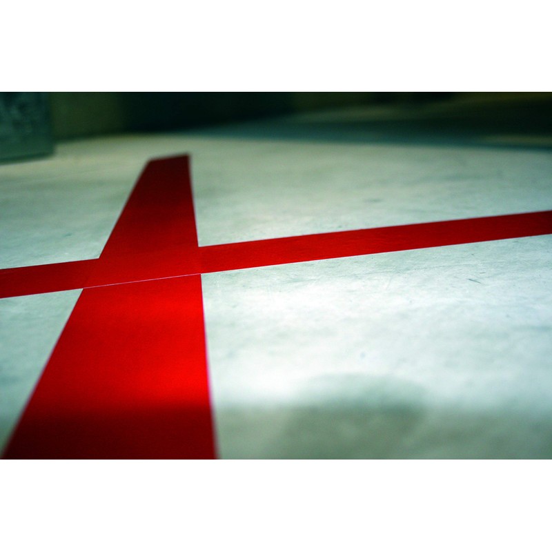 TARIFOLD Djois by 197703 Floor Signage Safety Tape Red