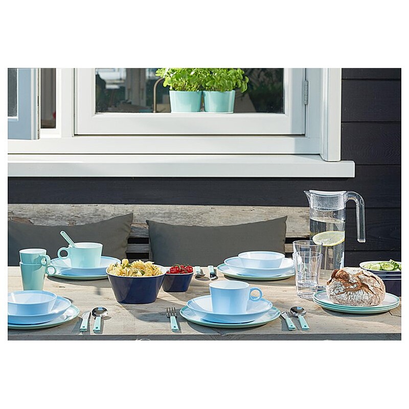 Flow Dinner Plate, White