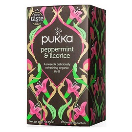 Pukka Peppermint and Licorice Tea 20 Bags