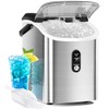 Antarctic Star Nugget Ice Maker Countertop with Soft Chewable Ice,