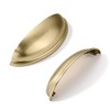 khtumeware 10 Pack 3-1/2" Drawer Pulls Champagne Bronze Cabinet Cup