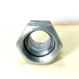 NRP JONES  1-1/2" Pipe Swivel Female JIC x Butt Weld Carbon Steel, 1-7/8" Thread