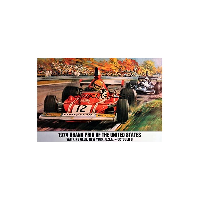 1974 GRAND PRIX OF THE UNITED STATES WATKINS GLEN US