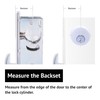 elox Storefront Narrow Stile Mortise Door Lock Hookbolt, Sliding Bolt