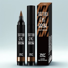 Anjumain Unipicture tattoo pen eyebrow 3.5g, light brown, 1 piece / 유니픽쳐 타투 펜 아이브로우 3.5g, 라이트브라운, 1개