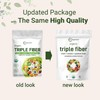 Micro Ingredients Organic Triple Fiber Powder, 2 lb | 3-in-1