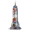 3D Jigsaw Puzzle - Empire State Building Flag Edition