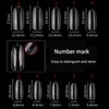 Oval Shaped False Nail Tips Full Cover 500PCS Clear Nails