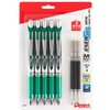 Pentel EnerGel 0.7 mm Liquid Gel Ink Pens - Pack
