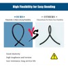 3/8" Black Nylon Air Line Tubing - 100 FT Air