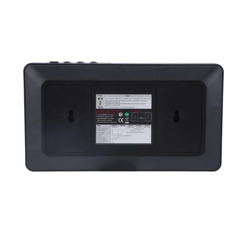 Digital Sound Level Meter 9.6 Inch Wall Hanging Decibel Meter